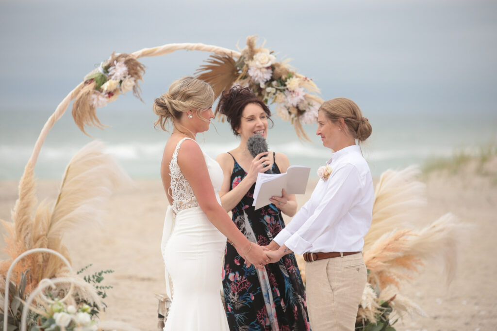 LGBTQ wedding officiant